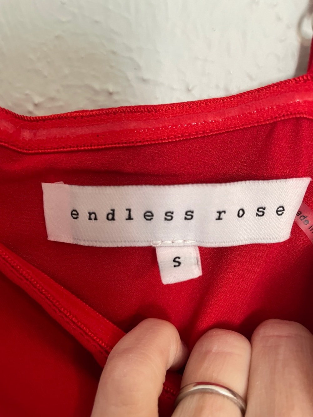 Endless Rose Red and Hot Pink Wide-Leg Jumpsuit - Picture 2 of 5